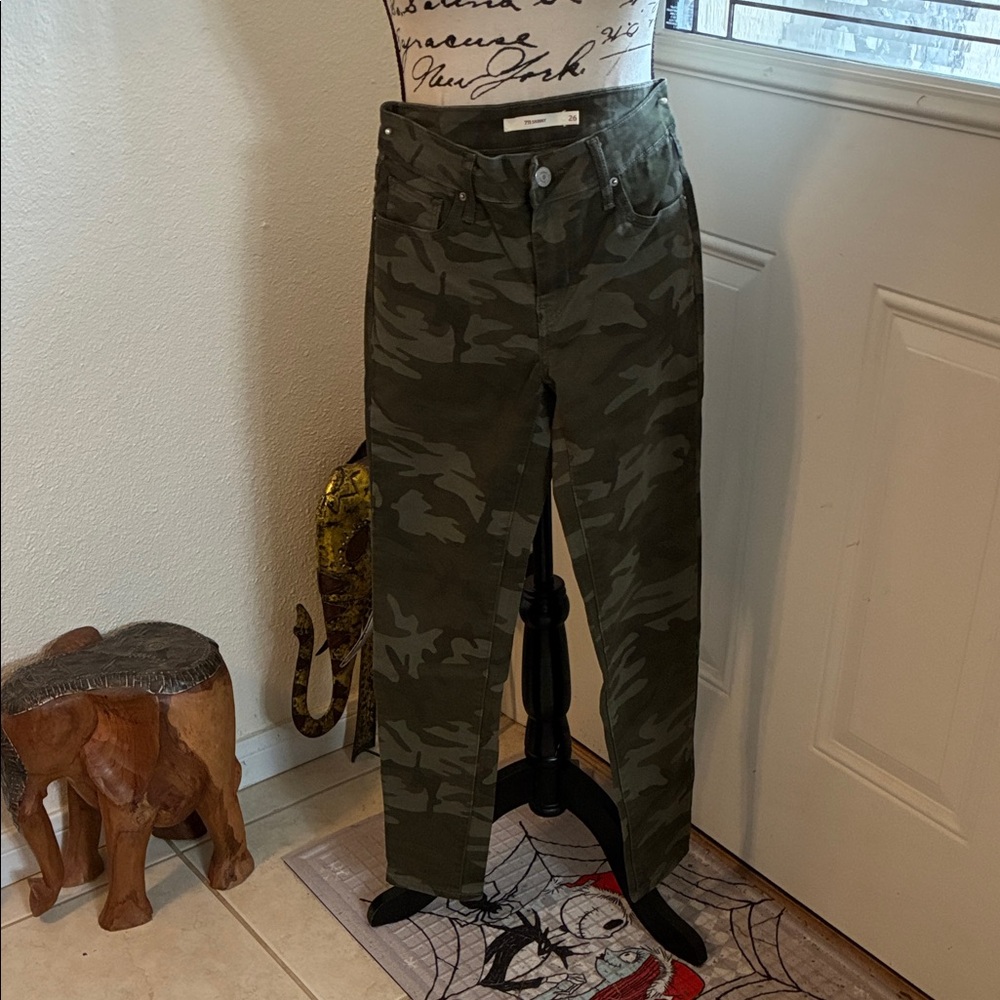 Camo Skinny Levi Strauss & Co Jeans-711 Skinny